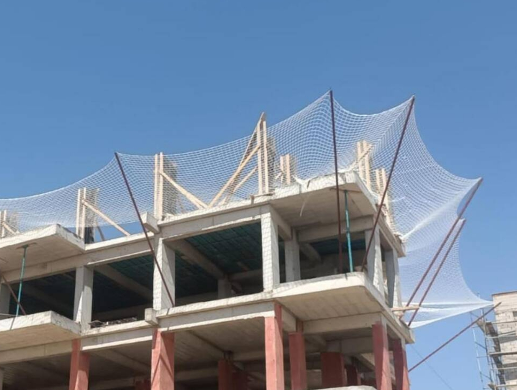 İnşaat Güvenlik Filesi Çalışammız